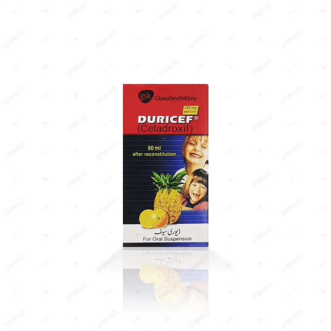 Duricef 90ml Syrup 250mg/5ml